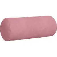 vidaXL Coussins D'accent 2 Pcs Rose Ø 15 X 40 Cm