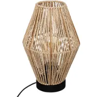 Atmosphera Aissa Lampe de table Golden One Size / EU Plug 220V Golden One Size
