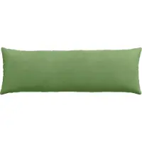 vidaXL Coussins De Canapé 2 Pcs Vert Clair 120 X 40 Cm
