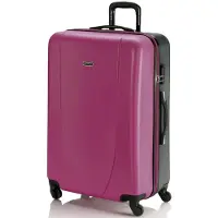 Itaca pour femme. 71170-05 Grande valise de voyage XL Rigide 4 Roues Trolley 71170 Rose -75x50x30cm (OSFA), Casuel, ABS/Polycarbonate, Big