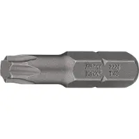 Hazet Embout-tournevis (bit) 2224-T40 ∙ Hexagone massif 8 (5/16 pouce) ∙ Profil TORX intérieur ∙ T… (Torx TX)