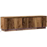 vidaXL : Meubles TV de 180 x 38 x 49 cm, en bois massif et panneaux de particules
