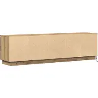 vidaXL Meubles TV 180 x 38 x 49 cm, imitation chêne artisanal, panneaux de particules