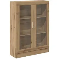 vidaXL Bibliothèque chêne artisanal 82,5x30,5x115 cm bois d'ingénierie