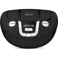 Technisat Viola CD-1 | Boombox avec Bluetooth, fonctionnement sur piles & lecteur CD