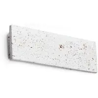 Ideal Lux Applique murale LED 3000K aspect béton IP20 ZIG ZAG 356679