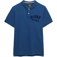 Superdry T-Shirt bleu / noir