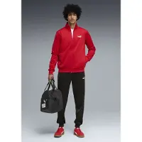 Puma Survêtement 'ESS' rouge / noir