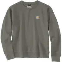Carhartt Relaxed Fit Midweight French Terry Crewneck Sweat-shirt femme Taille
