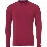 Uhlsport Distinction Colors Long Sleeve Base Layer Rouge 6-7 Years Enfants