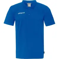 Uhlsport Essential Short Sleeve Polo Bleu 10-11 Years Enfants