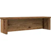 vidaXL Étagère de cuisine Empilable aspect bois ancien 50x15x16 cm Matériau dérivé du bois