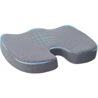 vidaXL Oreiller Avec Oreiller Gris 46 X 38 X 8 Cm Maille