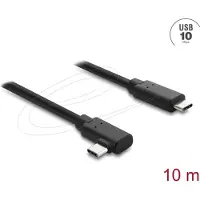 DeLOCK Câble optique actif USB 10 Gbps, connecteur Type-C mâle vers mâle, 10 m