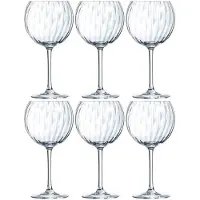 Chef & sommelier Jeu de verres à gin tonic Chef & Sommelier Symétrie 6 pièces verre 580 ml