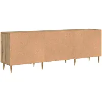 vidaXL Meubles TV 150 x 30 x 50 cm, imitation chêne artisanal, panneaux de particules