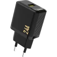 Dudao Chargeur Usb-A 2,4A A23 - Noir