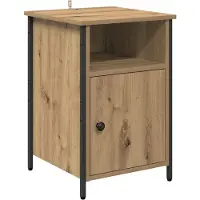 vidaXL Cabinet de chevet Chêne artisanal 40 x 42 x 60 cm