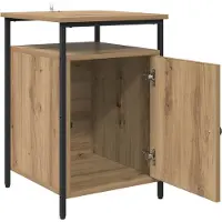 vidaXL Cabinet de chevet chêne artisanal 40 x 42 x 60cm