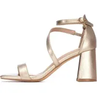 Xti 145105 Heel Sandals Doré EU 40 Femme