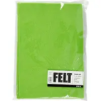 Creativ Company Feutre Hobby vert clair A4, 10 feuilles