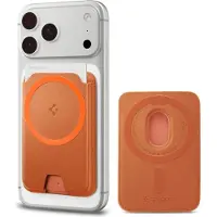Spigen Unisexe, Portefeuille, Valentinus Magfit+ Magsafe Porte-cartes magnétique universel Orange métallique, Orange