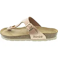 Rohde Chaussons d'intérieur Alba pour femmes, modèle pantoufle, couleur rose, pour un usage quotidien