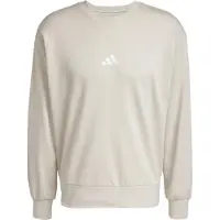 Adidas Hommes, Pull-over, Men's Essentials FEELCOZY French Terry Sweatshirt, Wonder Alumina/White, M, Blanc, (M)