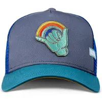 Coastal Lgbtq Shakka Cap Bleu