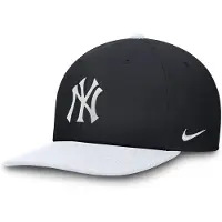 Nike Mlb New York Yankees Dri-fit Pro Structured Square Bill Cap Bleu M-L