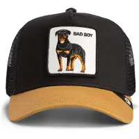 GOORIN BROS. Casquette 'Gorra goorin negra/tostada rottweiller bad boy voi17 trucker cap 6' camel