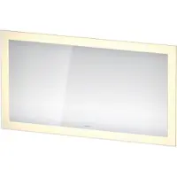 Duravit White Tulip Miroirs avec éclairage LED, version capteur, 1350x750x50mm, White Aluminium Matt, WT7053000000100