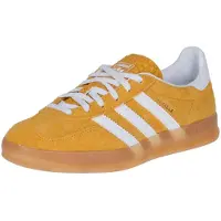 Adidas Gazelle Indoor, couleur Orange Peel et Blanc (pour femmes) - Taille EU 36