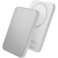 dbramante1928 CP05ACWH7273, 5 000 mAh, recharge sans fil, 25 W, aluminium