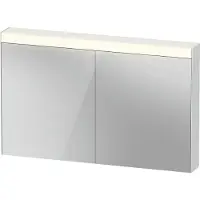 Duravit lumière et miroirs Good armoire de toilette avec éclairage, 2 portes miroir, 1210x760x148mm, LM7823000000000