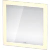 Duravit miroir version Sensor White Tulip 75x75x5cm, avec éclairage
