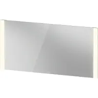Duravit lumière et miroirs Good Miroirs avec éclairage LED, champs lumineux latéraux, 1400x700x34mm, blanc mat, LM7870000000000