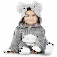 MOM Koala Baby Costume Gris 0-6 Months Enfants