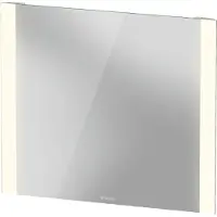 Duravit lumière et miroirs Good Miroirs avec éclairage LED, champs lumineux latéraux, hauteur 700mm, blanc mat, LM7866000000000