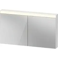 Duravit lumière et miroirs Good armoire de toilette avec éclairage, 2 portes miroir, 1310x760x148mm, LM7854000000000