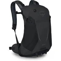 Osprey - Sac à dos de randonnée journée - Hikelite 18 Raven Black en Nylon - Noir