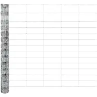 vidaXL Grillage argenté 25 x 1,4 m en acier galvanisé