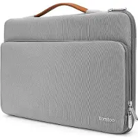 Tomtoc Terra-T38 Puffy Laptop Tote Bag, 17.5L, black (16", Apple, Universel), Sac pour notebook, Noir