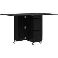 Syfax Table à dîner 2 pcs 140 x 80 x 77 cm Bois d'ingénierie