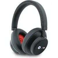BMW Casque supra-auriculaire M Carbon avec logo métallique, Bluetooth, réduction de bruit ENC, couleur noire