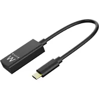 Ewent Adaptateur EW9825 USB-C vers DisplayPort 4K Noir
