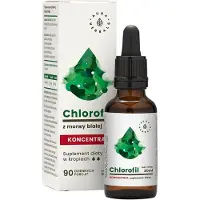 Aura Herbals Chlorophylle de mûrier blanc, concentré, gouttes, 30 ml