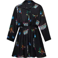 Desigual Robe courte VEST_DRESDE femmes - Noir - EU S