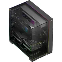 Thermalright Obudowa A70 Vision czarna ARGB (ATX, mATX, Mini-ITX), Boîtier PC, Noir