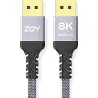 ZOY Kabel DisplayPort - DisplayPort 5m czarny (ZCD5) (5 m), Câble vidéo, Noir